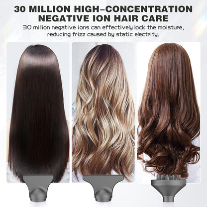 slopehill Hair Dryer - Professional Ionic Hairdryer, High-Speed Blow Dryer for Fast Drying, Home & Salon & Travel, Low Noise, Lightweight Compact Ceramic Blowdryer